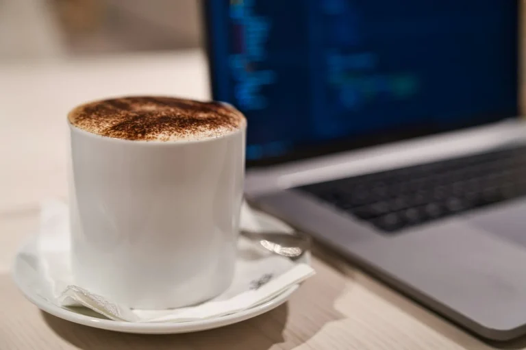 Laptop and coffee: telework and smart working in Albania